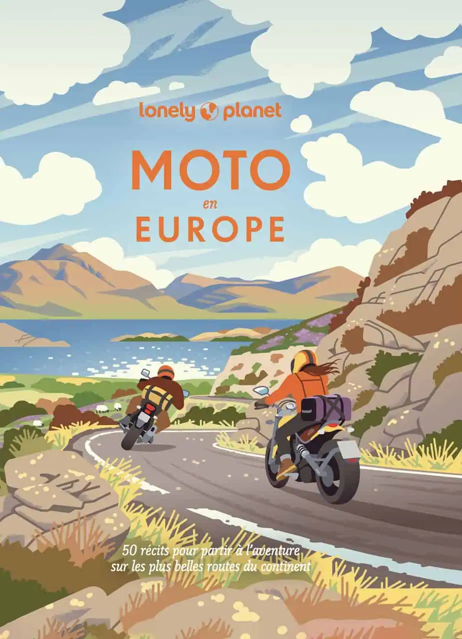 Lonely Planet Moto en Europe book cover