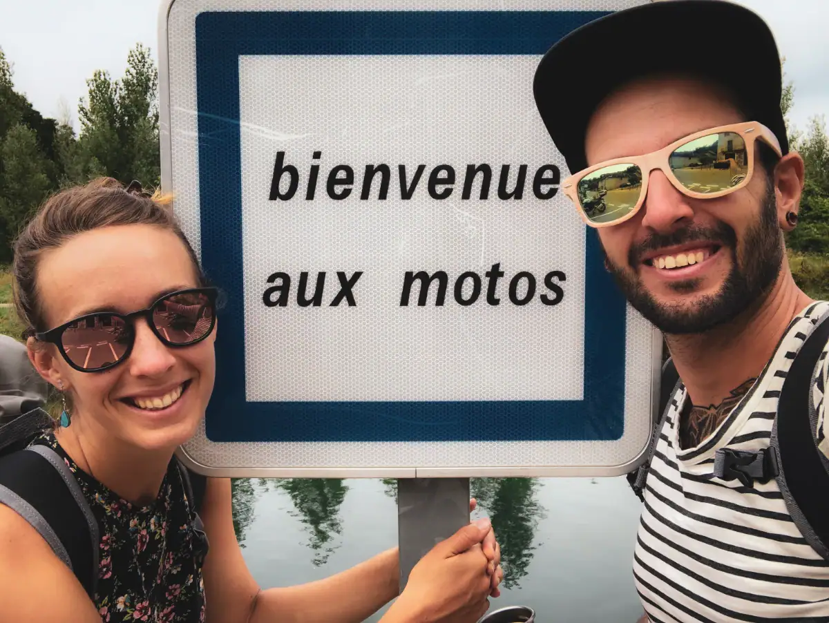 Chanaz, France — the very first work exchange