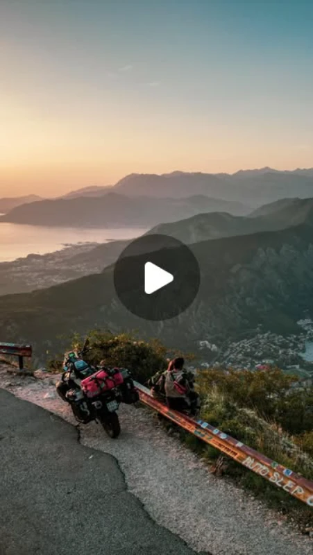 Kotor hairpins Montenegro