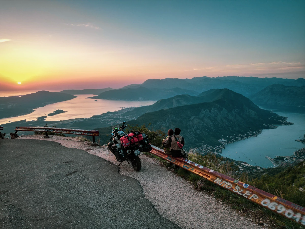 Route mythique de Kotor au Montenegro