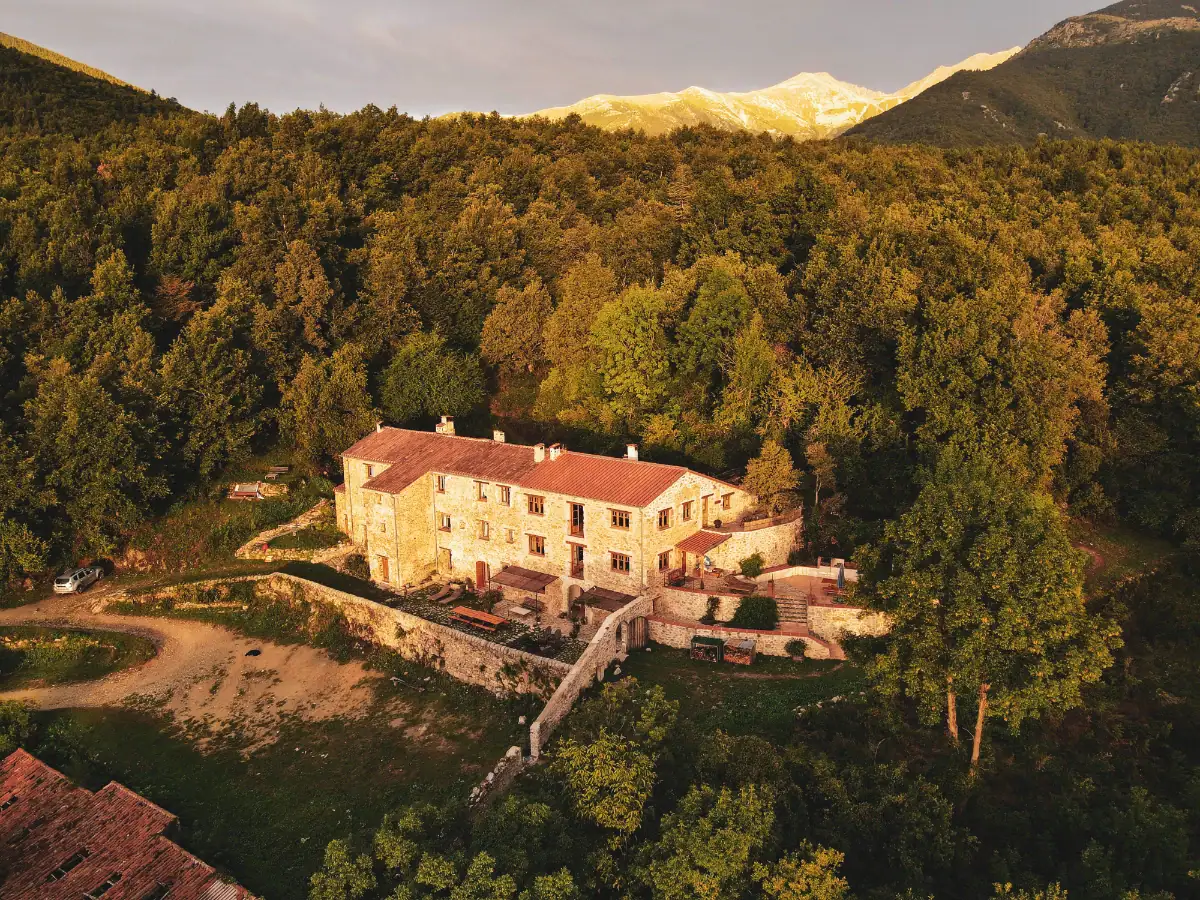 La Taillede — the renovated mas in the French Pyrénées