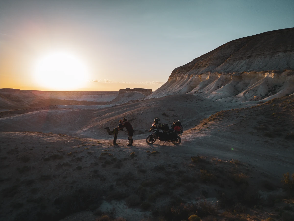 Désert de Mangystau Kazakhstan — canyon coloré