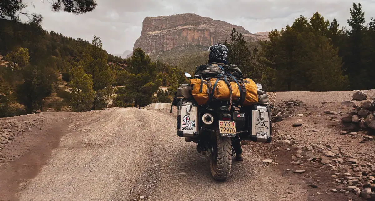 Imsfrane offroad track — La Cathédrale, Morocco