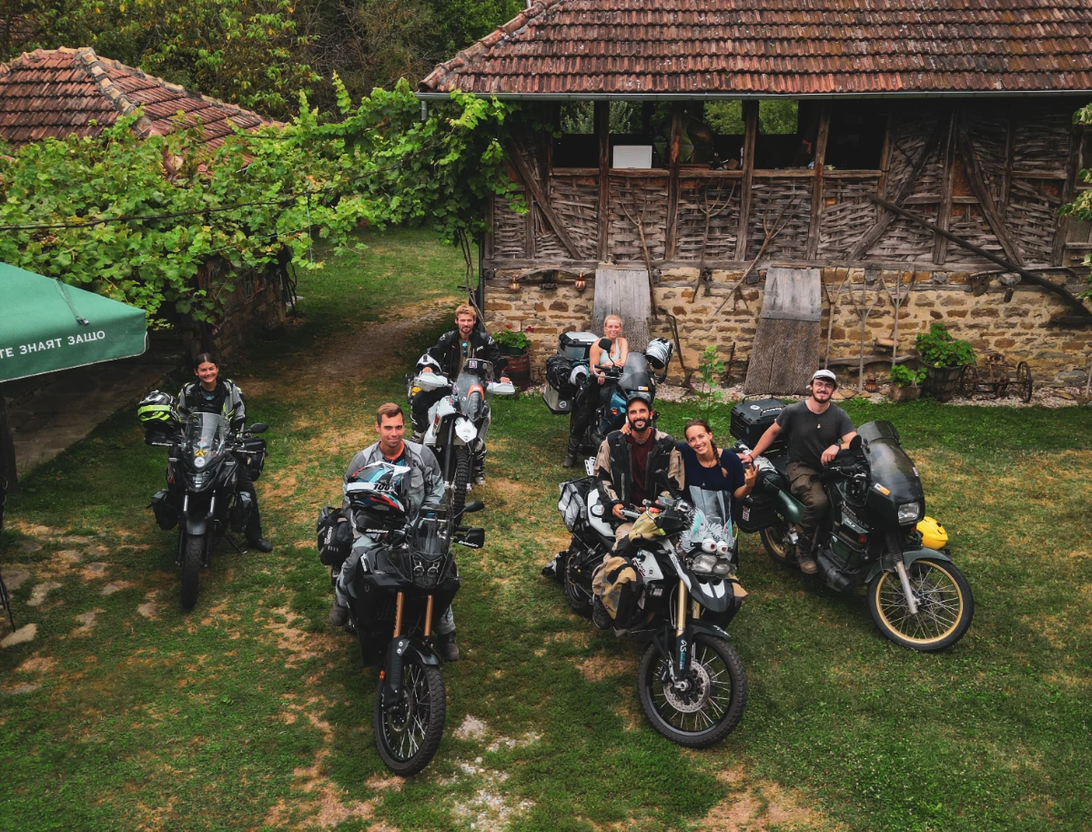 Le gang du MotoCamp Bulgaria, nos nouveaux amis pour la vie