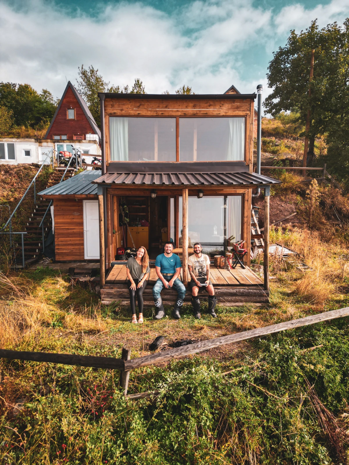La cabane de Qendrim au Kosovo