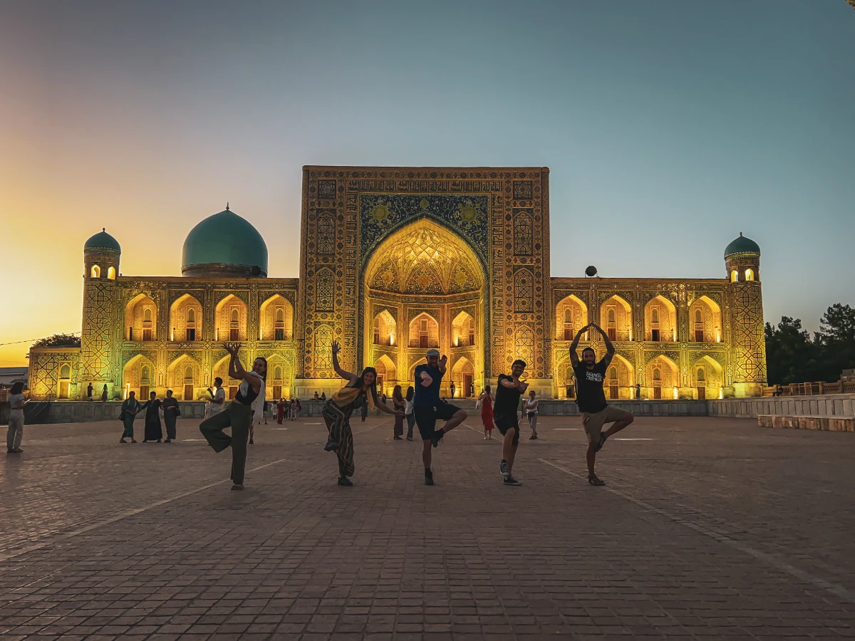 Samarkand Registan Ouzbékistan
