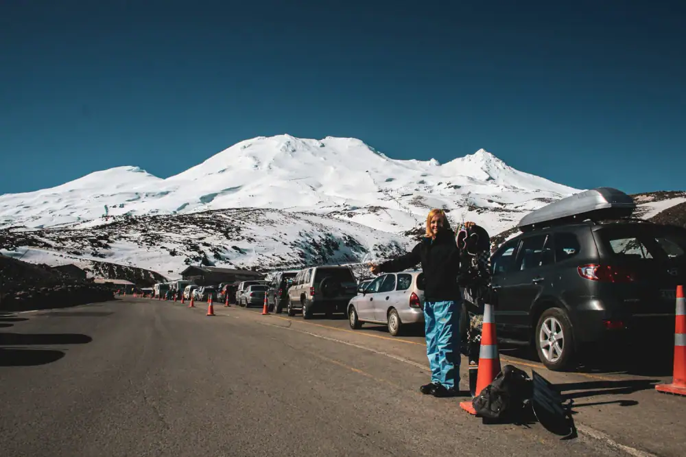 Ohakune Mount Ruapehu snowboarding New Zealand