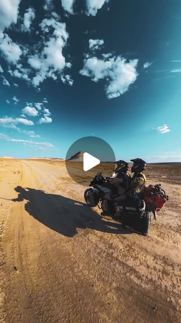 Fill your life with F*ck it I did it moments — Mangystau motorcycle