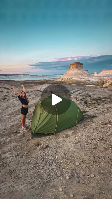 The perfect hotel room in Béïnou — pitching tent inside to escape mosquitoes