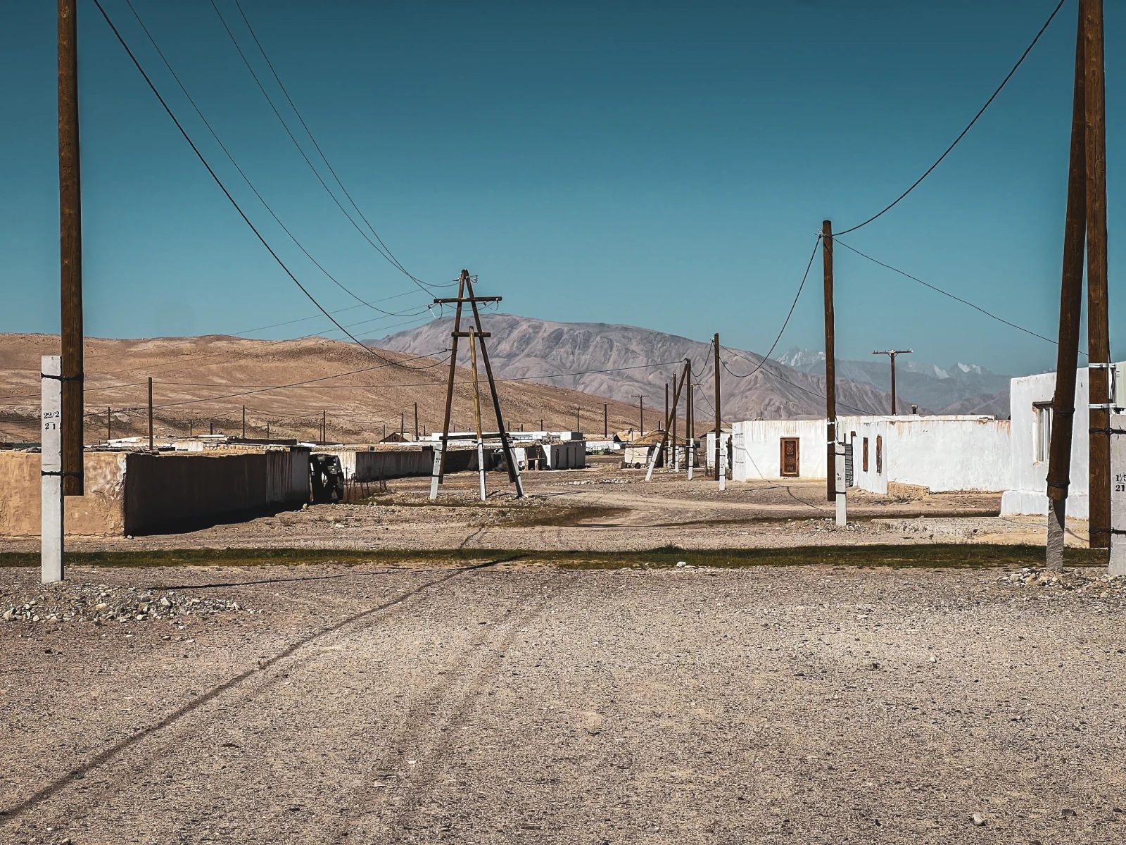 Alichur town on the Pamir plateau