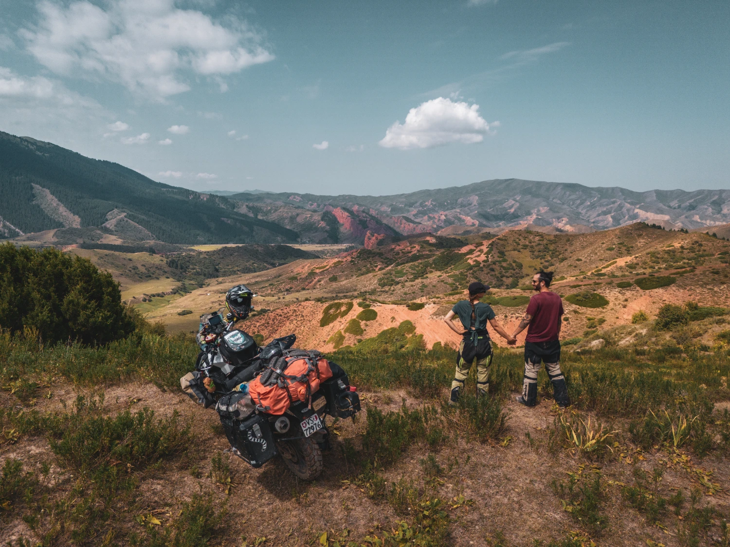 Jeti Oguz Kyrgyzstan motorcycle travel