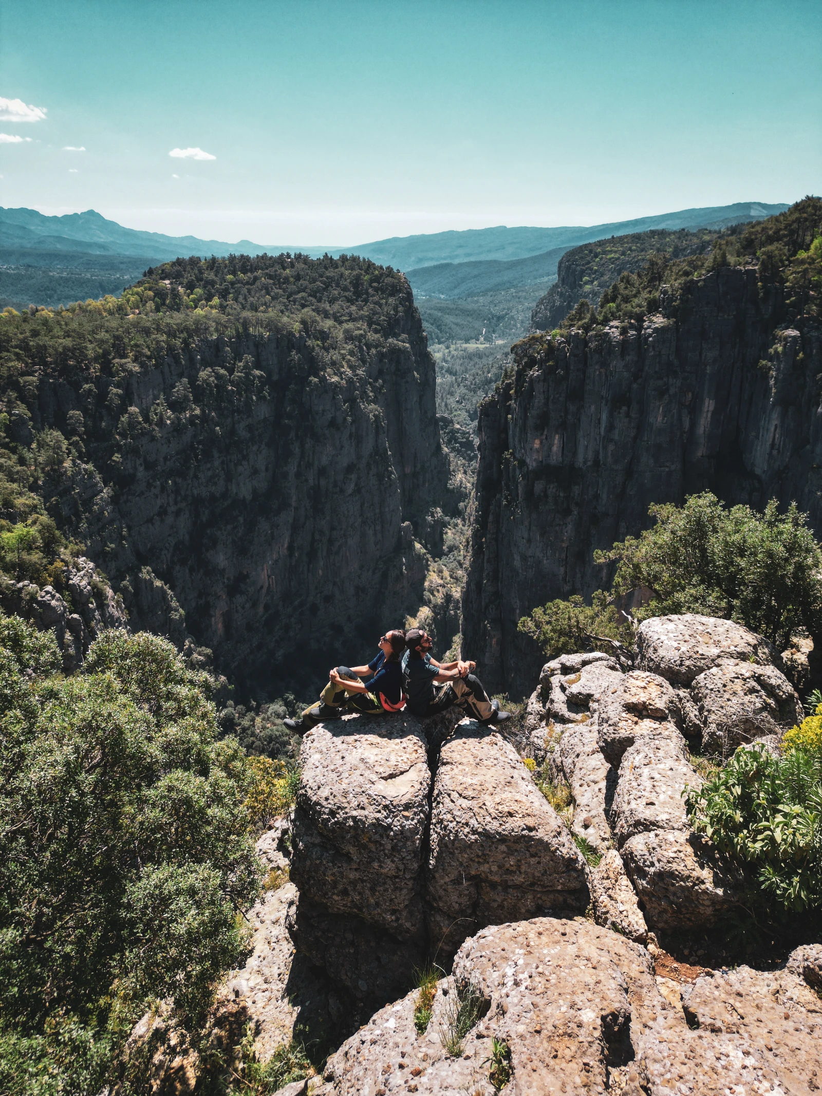 Köprülü Canyon viewpoint, a highlight of our Turkey by motorcycle route