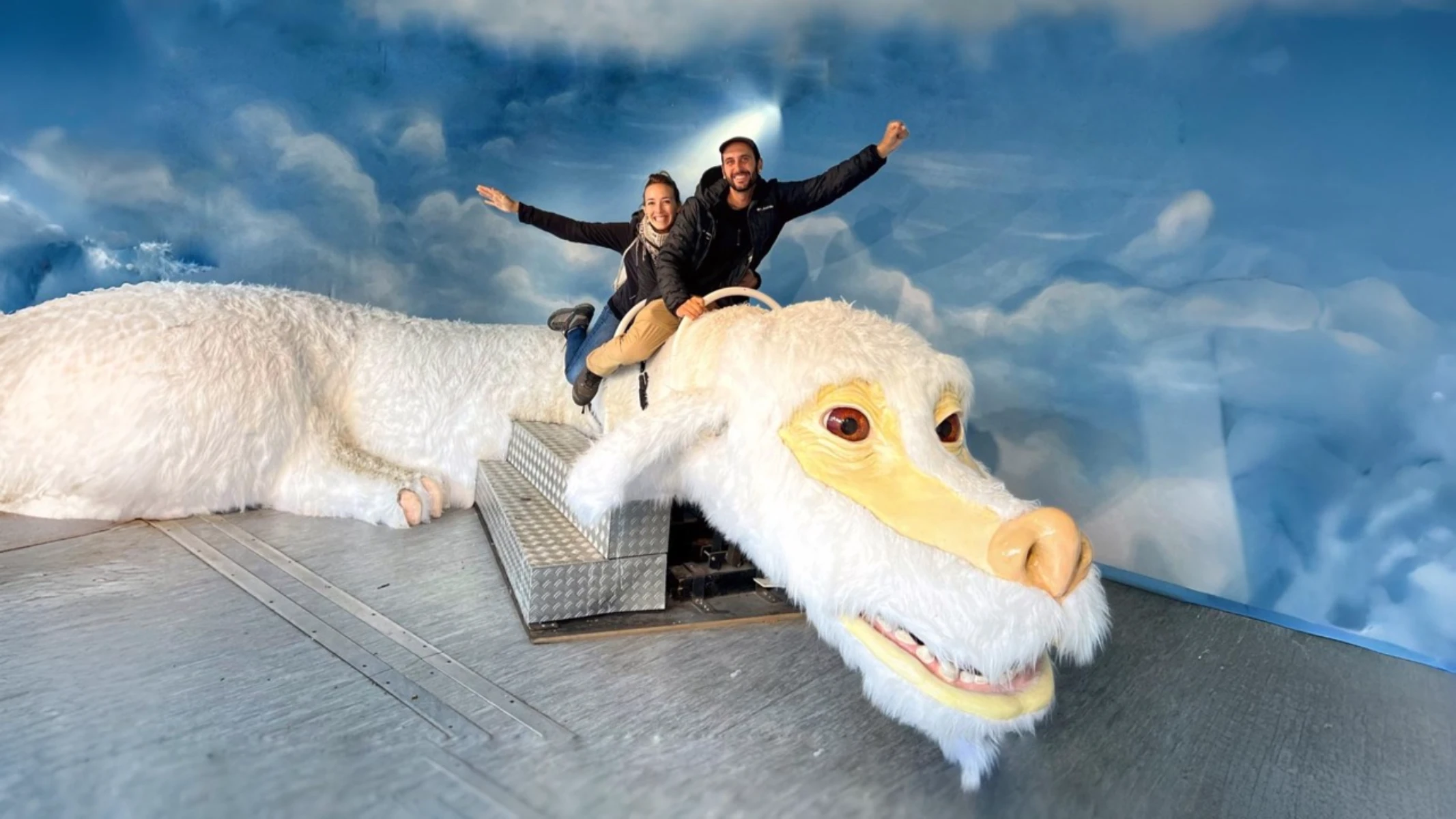 The real Falkor statue in Munich
