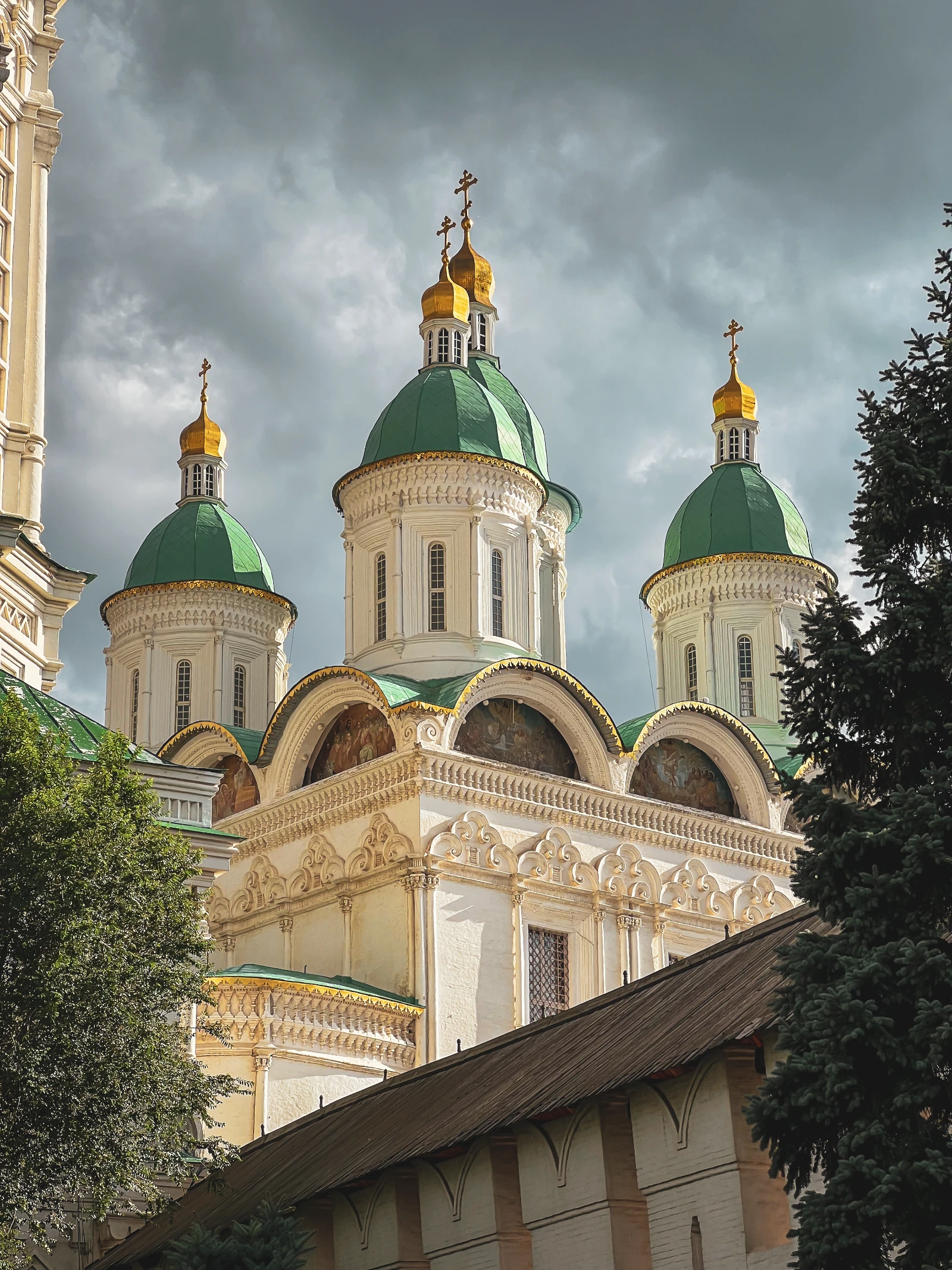 Street view of Astrakhan, Russia