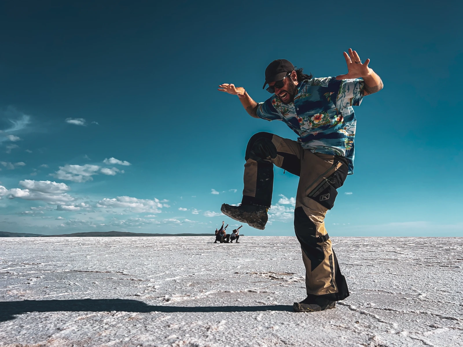 Lake Tuz salt flats, a detour on our Turkey by motorcycle guide
