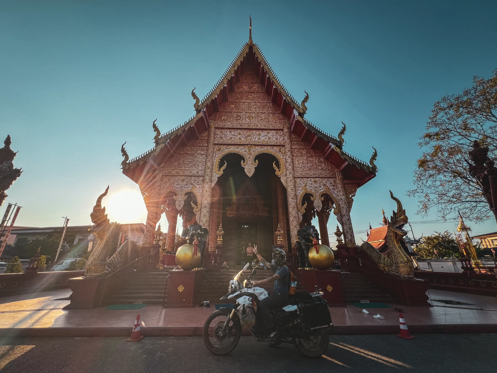 Red Temple Chiang Rai Thailand