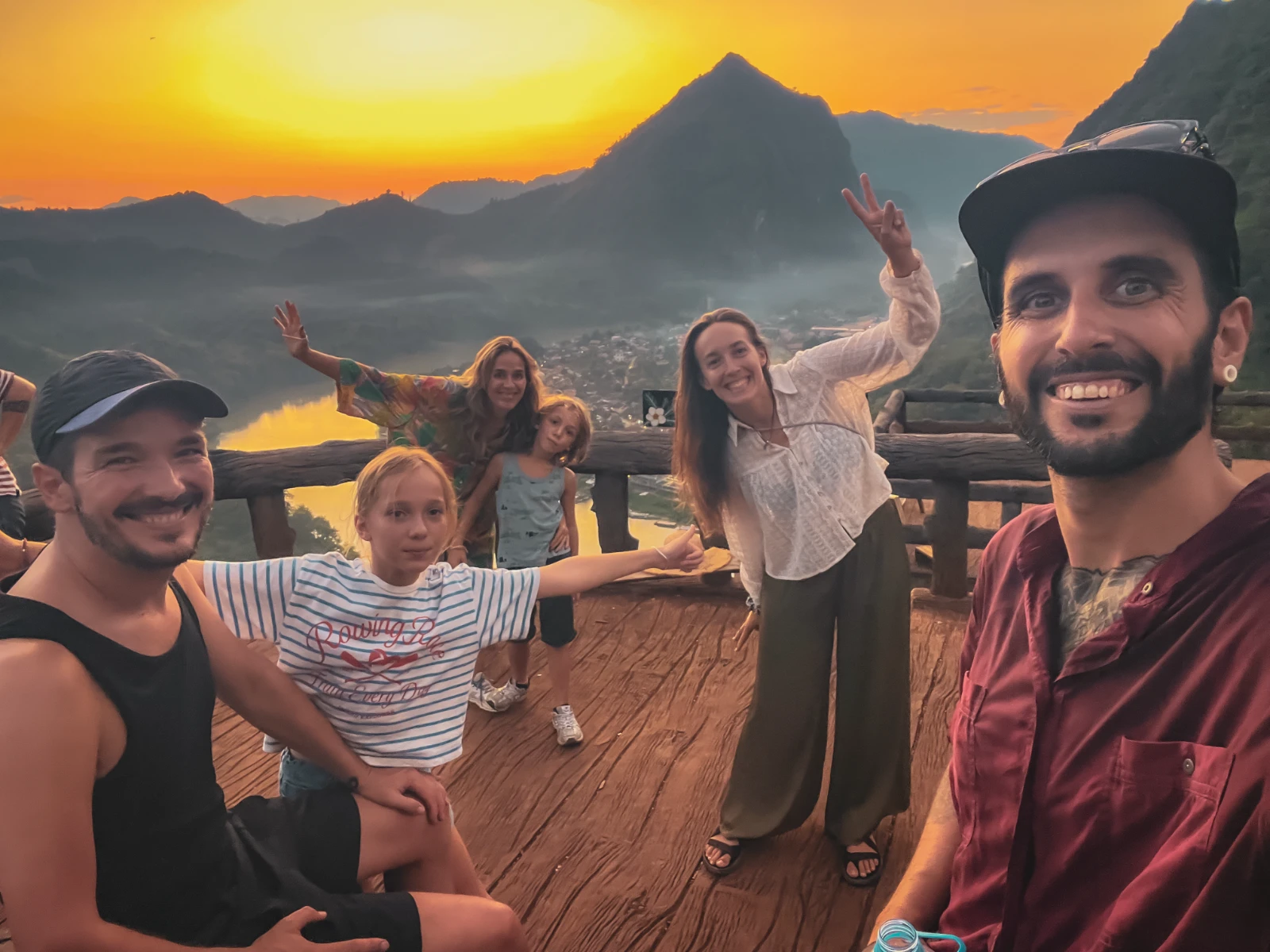 Thailand friends family motorcycle travel community